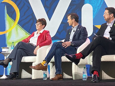 Panelists on stage at ViVE 2025
